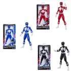 Kit c/ 3 Power Rangers Olympus Red, Blue e Black Rangers