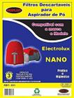 Kit c/3 Sacos Descartáveis Aspirador Electrolux Nano/Neo