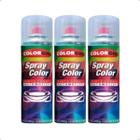 Kit c/ 3 Tinta Spray Verniz Rápido Automotivo Colorgin - 300ml - SHERWIN WILLIAMS