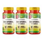 KIT C/3 Vitamina E Tocoferol 60 Cps 1000mg 400 Ui Unilife