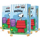 Kit c/ 3cx Paçoca Rolha Zero Açucar POWER1ONE Snoopy 24und