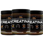 Kit c/ 3und Creatina Monohidratada 100% Pura FEEL GOOD 300g