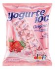 Kit c/ 4 Bala Yogurte Original morango 600g