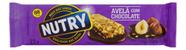 Kit c/ 4 Barra de Cereal Avela Cobertura Chocolate Nutry 22g