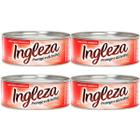 KIT C/ 4 CERAS EM PASTA INGLEZA 400g VERMELHO