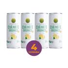 Kit c/ 4 Chá Mate Orgânico Limão Zero Açucar Organique 269ml