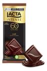 Kit c/ 4 Chocolate Lacta Intense Amargo 60% Cacau Cafe 85g