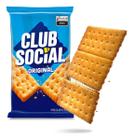 Kit c/ 4 Club Social biscoito salgado original 144g