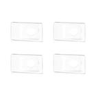 Kit C/4 - Conjunto Pial Pop 4X2 Branco Com Placa (1Furo) ...