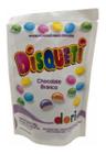 Kit c/ 4 Disqueti Chocolate Branco 100g Dori