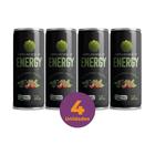 Kit c/ 4 Energético Organique Energy Drink Sabor Açaí Guaraná e Erva Mate 269ml