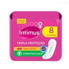 Kit c/ 4 Intimus Absorvente Externo Tripla Protecao Sem Abas