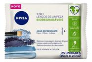 Kit c/ 4 Lencos De Limpeza Demaquilantes Nivea 25un