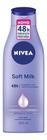 Kit c/ 4 Locao Deo-Hidratante Nivea Soft Milk Frasco 200ml