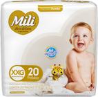 Kit c/ 4 Mili Fralda Love & Care Jumbo Tamanho Xxg 1X20