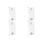 Kit C/4 - Modulo Pial Pop Branco 1 Simples Bipolar 10A Lg...