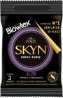 Kit c/ 4 SKYN Preservativo Elite Com 3 Unidades