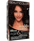 Kit c/ 4 Tinta De Cabelo Beautycolor 5.37 marrom passion