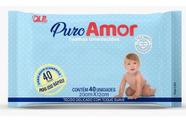 Kit c/ 4 Toalha Umedecida Puro Amor Com 40 Unidades -