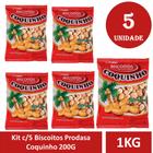 Kit c/5 Biscoitos Prodasa Coquinho 400G