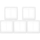 Kit C/5 - Espelho Placa Pial Pop C/Suporte 4X4 6Int Lgp46...