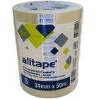 Kit C/5 Fitas Adesivas Transparente 24mm x 50m - Alltape