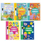 Kit c/ 5 Livros Escreva e Apague Infantil