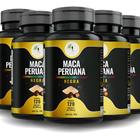 KIT C/5 Ma ca Perua na Negra Premium 500 mg 120 Cápsulas - Fits Life