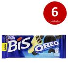 Kit c/6 Chocolates Bis Lacta 100g - Oreo