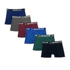 Kit c/ 6 Cueca Boxer Microfibra Elastico Reforçado Marche - Marchê