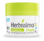 Kit c/ 6 Desodorante Em Creme Herbissimo 55g Fresh Unissex