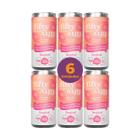 Kit c/ 6 Drink Pronto Sabor Tropical Maracujá e Hibisco Fifty Fifty Drinks 269ml