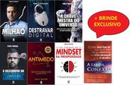Kit C/6 Livros Pablo Marçal- Antimedo, Os Códigos do Milhão, Destravar da Inteligência e mais! - CAMELOT
