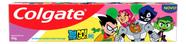 Kit c/ 6 Pasta de dentes Colgate Teen Titans Go! Morango 60g