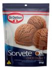 Kit c/ 6 Po para Sorvete Chocolate Dr. Oetker Sache 150g