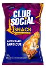 Kit c/ 6 Salgadinho Club Social Snack Barbecue 68g