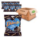 Kit c/ 6pc Bala De Goma De Alcaçuz Zero Dietorelle 70g