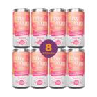 Kit c/ 8 Drink Pronto Sabor Tropical Maracujá e Hibisco Fifty Fifty Drinks 269ml