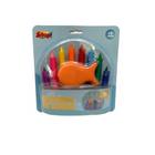 Kit C/8 Lápis de Cera Mais Espoja Para Banho - Zoop Toys