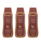 Kit C3 Bronzeador Sem Sol 125ml Red Apple
