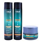 Kit Cabelo Shampoo Condicionador Máscara Curly Caution Atrak