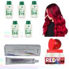 Kit Cabelos Red Matizador 250g + Tinta C/ Ox Juca