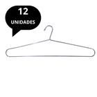 Kit Cabide Grande Metal Cromado Plus Size Loja Closet - VALE MIXX