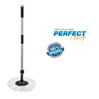 Kit Cabo Mop Perfect Pro Move 972375 + Base Suporte 972376 + Refil Microfibra 972231