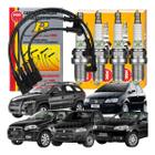 Kit Cabos E Velas Fiat Palio Siena Strada Idea Uno Fire Flex