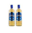 Kit Cachaça Cabaré Amburana Dom Tápparo 700ml 2 unidades