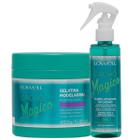 Kit Cacho Mágico 1 Gelatina 450g 1 Fluido Ativador 200ml Lowell