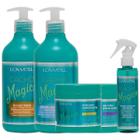 Kit Cacho Mágico 500ml Completo 5 Itens Lowell