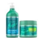 Kit Cacho Magico Creme Modelador 500 Ml + Máscara Umectante 450 g Lowell