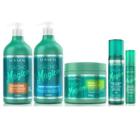 Kit Cacho Mágico Shampoo Funcional 500 ml + Creme Modelador 500 ml + Máscara Umectante 450 g + Fluido Ativador de Cachos + Magic oil Lowell